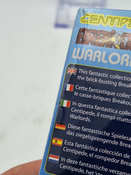 3 in 1: Centipede, Breakout & Warlords - NEU